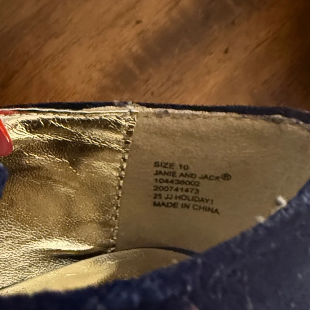 Janie and Jack Velvet Bow Ballet Flat - Picture 6 of 6
